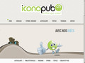 Autocollants publicitaires - Iconopub