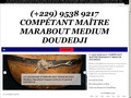 MAÎTRE ASTROLOGUE ET VOYANT MARABOUT DOUDEDJI PAR TÉLÉPHONE 24h/24 (+229) 9538 9217 WhatsApp MAITRE DE RETOUR AFFECTIF