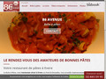 Détails : Restaurant pâtes Evere